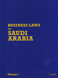 Cover of Business Laws of Saudi Arabia Looseleaf