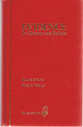 Cover of Evidence: It's History and Policies