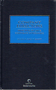 Cover of Company Directors: Principles of Law & Corporate Governance