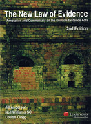 Cover of The New Law of Evidence: Annotations and Commentary on the Uniform Evidence Acts