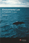 Cover of Environmental Law in Australia