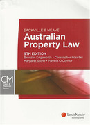 Cover of Sackville and Neave Australian Property Law 9th ed