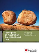 Cover of Principles of Australian Constitutional Law