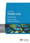 Cover of Focus: Family Law