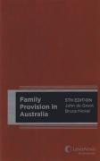 Cover of Family Provision in Australia