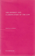 Cover of The Division and Classification of the Law