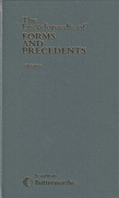 Cover of Encyclopaedia of Forms & Precedents 5th ed to 1992