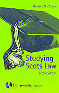 Cover of Studying Scots Law