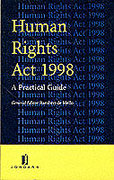 Cover of The Human Rights Act, 1998