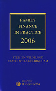 Cover of Family Finance in Practice 2006