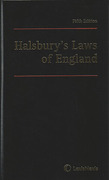 Cover of Halsbury's Laws of England 5th ed Consolidated Index 2008 A-E