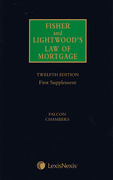 Cover of Fisher and Lightwood's Law of Mortgage 12th ed 1st supplement
