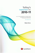 Cover of Tolley's Capital Gains Tax 2010 - 2011