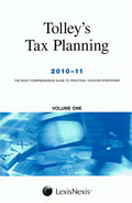 Cover of Tolley's Tax Planning 2010 - 2011