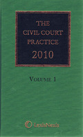 Cover of The Civil Court Practice 2010: The Green Book