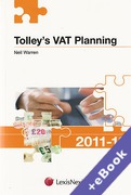 Cover of Tolley's VAT Planning 2011-2012 (Book & eBook Pack)