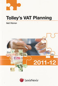 Cover of Tolley's VAT Planning 2011-2012