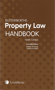 Cover of Butterworths Property Law Handbook
