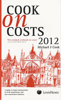 Cover of Cook on Costs 2012