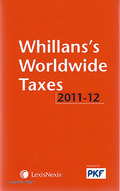 Cover of Whillans's Worldwide Taxes 2011-2012