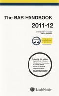 Cover of The Bar Handbook 2011-2012