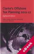Cover of Clarke's Offshore Tax Planning 2011 - 2012 (eBook)