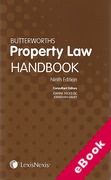 Cover of Butterworths Property Law Handbook (eBook)