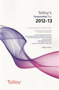 Cover of Tolley's Corporation Tax 2012-13