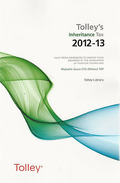 Cover of Tolley's Inheritance Tax 2012-13