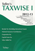 Cover of Tolley's Taxwise 1: 2012-13