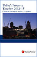 Cover of Tolley's Property Taxation 2012-13
