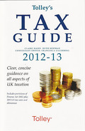Cover of Tolley's Tax Guide 2012-2013