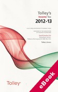 Cover of Tolley's Income Tax 2012-13 (eBook)
