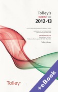Cover of Tolley's Income Tax 2012-13 (Book & eBook Pack)