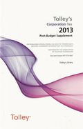 Cover of Tolley's Corporation Tax 2012-2013: Post-Budget Supplement & Main Annual 