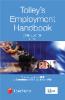 Cover of Tolley's Employment Handbook 2012
