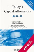 Cover of Tolley's Capital Allowances 2012-13 (eBook)