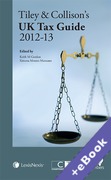 Cover of Tiley & Collison's: UK Tax Guide 2012 - 13 (Book & eBook Pack)
