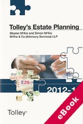 Cover of Tolley's Estate Planning 2012-13 (eBook)