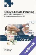 Cover of Tolley's Estate Planning 2012-13 (Book & eBook Pack)