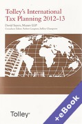 Cover of Tolley's International Tax Planning 2012-13 (Book & eBook Pack)
