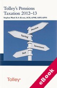 Cover of Tolley's Pensions Taxation 2012-13 (eBook)