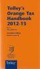 Cover of Tolley's Orange Tax Handbook 2012-13
