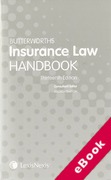Cover of Butterworths's Insurance Law Handbook (eBook)