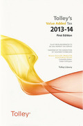 Cover of Tolley's Value Added Tax 2013-14: 1st & 2nd Editions
