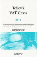 Cover of Tolley's VAT Cases 2013