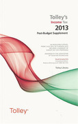 Cover of Tolley's Income Tax 2013-14: Post-Budget Supplement & Main Annual 