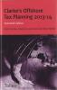 Cover of Clarke's Offshore Tax Planning 2013-14