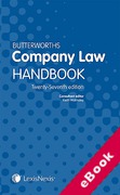 Cover of Butterworths Company Law Handbook 2013 27th ed (eBook)