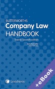 Cover of Butterworths Company Law Handbook 2013 27th ed (Book & eBook Pack)